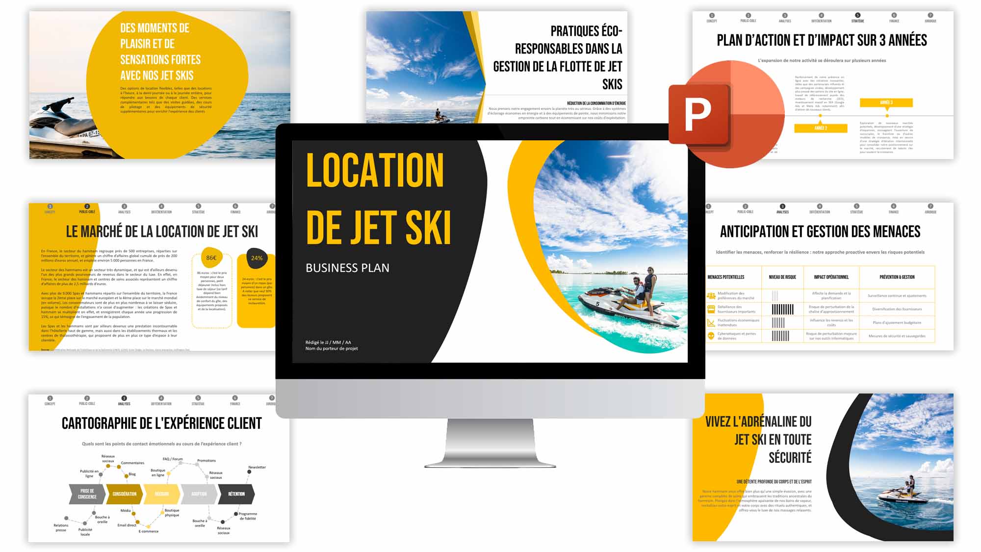 business plan location jet ski